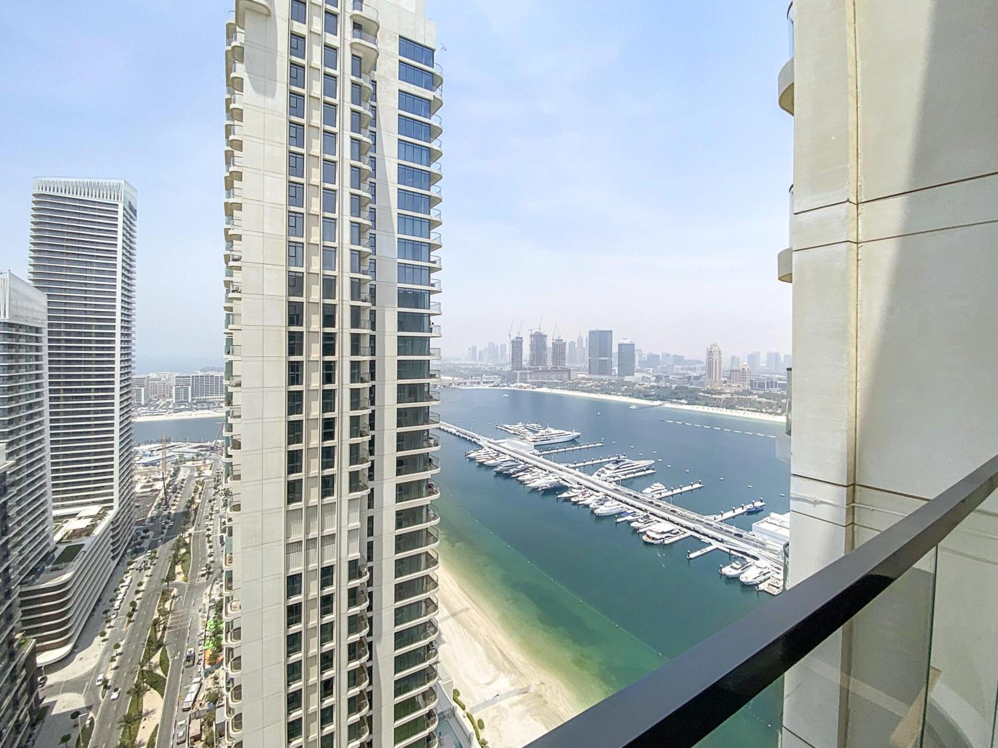 Silkhaus Sea View Stunning 1Bdr With Private Beach Dubai Eksteriør billede